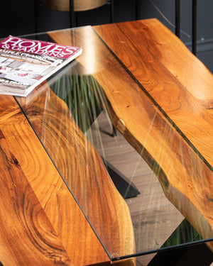Live Edge River Coffee Table