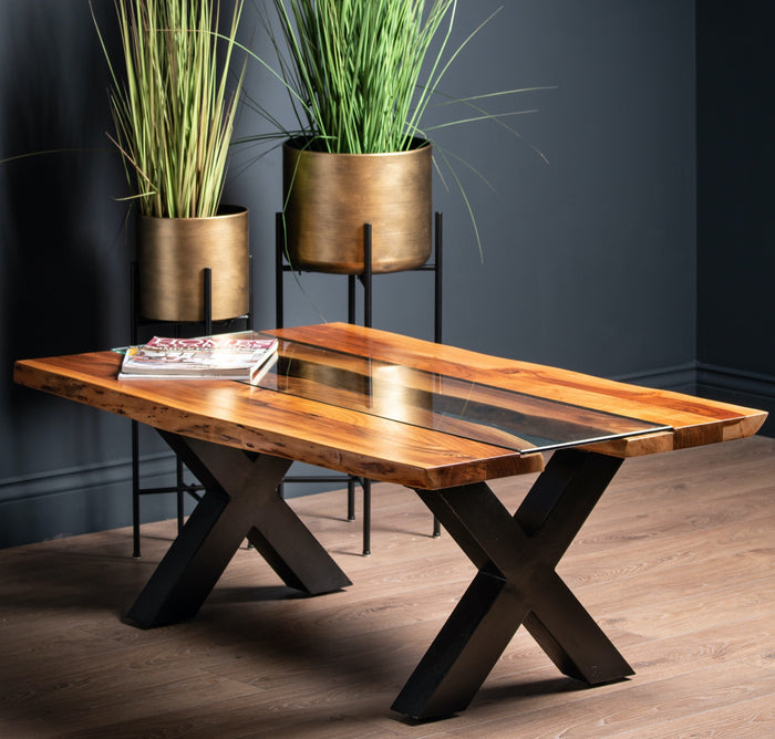 Live Edge River Coffee Table